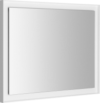 Sapho FLUT zrcadlo s LED podsvícením 90x70cm, bílá FT090