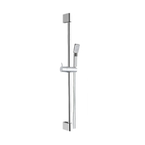 Mereo Sprchová souprava, jednopolohová sprcha, šedostříbrná hadice, systém zabraňující překroucení CB900D