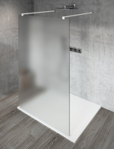 Gelco VARIO WHITE jednodílná sprchová zástěna do prostoru, matné sklo, 1200 mm GX1412GX2215