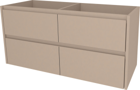Mereo Opto, koupelnová skříňka 121 cm, Multidecor, Šedý kámen CN993SSEKA