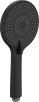 Sapho Ruční masážní sprcha, 3 režimy sprchování, silikon trysky, průměr 120mm, ABS/černá mat SK879B