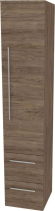 Mereo Bino, koupelnová skříňka vysoká 163 cm, pravá, Multidecor, Dark Rockford Hic CN698DRH1