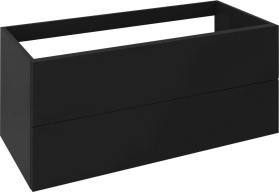 Sapho TREOS umyvadlová skříňka 110x53x50, 5cm, černá mat TS110-3535