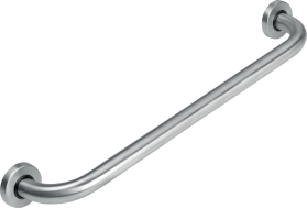 Novaservis Madlo rovné 600 mm s krytkami kartáčovaná nerez R6661,4