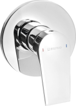 Sapho KAI podomítková sprchová baterie, 1 výstup, chrom KA41
