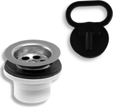 Novaservis Umyvadlový uzávěr 5/4" plast 439,P