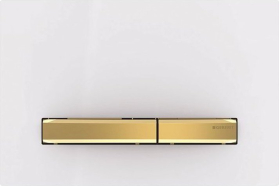 Geberit GEBERIT SIGMA50 ovládací tlačítko, bílá/mosaz 115.672.11.2
