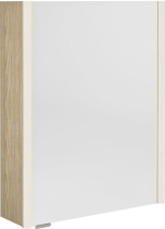 Sapho ALIX galerka s LED osvětlením 56x70x17, 5cm, levá/pravá, jilm bardini AX156-0013
