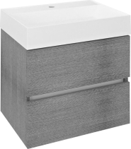 Sapho ODETTA umyvadlová skříňka 57x50x43, 5cm, dub stříbrný DT060-1111