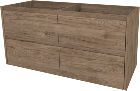 Mereo Opto, koupelnová skříňka 121 cm, Multidecor, Dark Rockford Hic CN993SDRH1