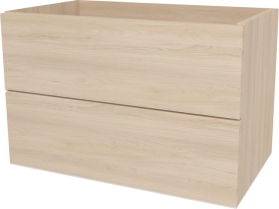 Mereo Aira, koupelnová skříňka 61 cm, Multidecor, Javor Hard šampaňský CN790SJHS2