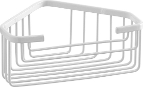 Gedy SMART rohová police do sprchy, 200x80x151mm, bílá 2483-02