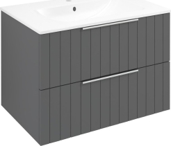 Sapho CIRASA umyvadlová skříňka 69, 8x52x46cm, carina strip CR701-4141S