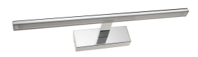 Sapho ESTHER LED nástěnné svítidlo, 4 W, 494x62x131 mm, IP44, chrom E26375CI