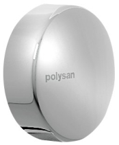 Polysan Ovládání výpusti vanové soupravy, chrom 71840