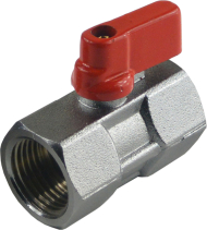 Klum Kohout kulový kovaný MINI, voda, FxF, 3/8" CR109F