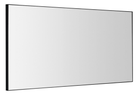 Sapho AROWANA zrcadlo v rámu 120x60cm, černá mat AWB1260
