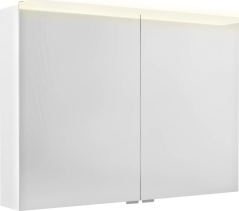 Sapho LINEX galerka s LED osvětlením, 100x70x15cm, bílá LX100-0030
