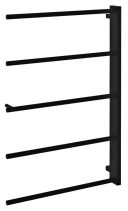 Sapho SLICE sušák osušky, 520x790mm, černá mat SN883