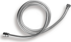 Novaservis Sprchová hadice plastová, stříbrná 120cm SILVER/120,0
