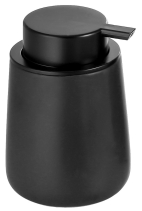 Aqualine NERO dávkovač mýdla na postavení 350ml, černá 08136