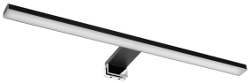 Sapho ESTHER 2 LED svítidlo, 8 W, 500x14x107 mm, IP44, černá E27586CI