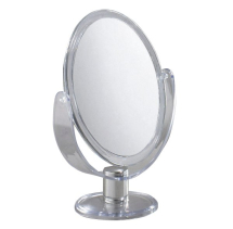 Gedy Kosmetické zrcátko na postavení, 162x135mm, oboustranné, transparentní CO2018