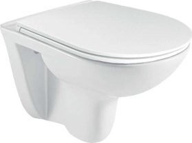 Mereo WC závěsné, RIMLESS, 530x355x360, keramické, vč. sedátka CSS113S VSD81S