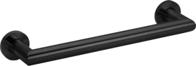 Sapho X-ROUND BLACK držák ručníků 300mm, černá mat XR400B