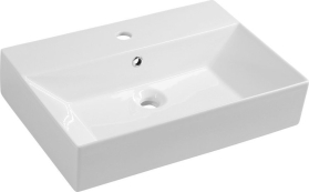 Isvea SISTEMA keramické umyvadlo 60x42cm, bílá 10SF50060