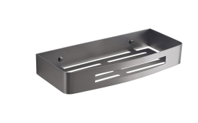 Gedy SMART police do sprchy, 300x45x128mm, gun metal 241781