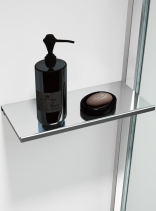 Polysan ESCA SHELF polička do profilu 230x120mm, chrom ES8410