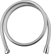 Sapho SOFTFLEX plastová sprchová hadice, 120cm, metalická stříbrná/chrom 1208-10