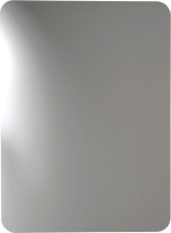 Sapho ISHAPE zrcadlo s broušenou hranou 50x90cm, zakulacené rohy, CU free AG495