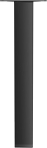 Sapho Nábytková nožička, výška 200mm, černá mat 30389