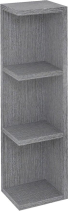 Sapho RIWA otevřená police 20x70x15 cm, levá/pravá, dub stříbrný RIW250-0011