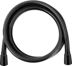 Sapho SOFTFLEX plastová sprchová hadice, 150cm, černá mat 1208-17