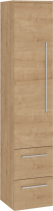 Mereo Bino, koupelnová skříňka vysoká 163 cm, levá, dub Arlington CN627