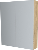 Mereo Koupelnová skříňka zrcadlová 60 cm, galerka, 2 x dvířka, Multidecor, Dub San remo sand CN798G62DSAN