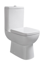 Ege Vitrifiye TYANA SHORT WC kombi s nádržkou, splach. mech., zadní odpad, bílá 72200EW