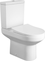 Aqualine VERMET WC kombi, spodní/zadní odpad, bílá VR038