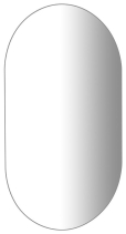 Aqualine Zrcadlo s broušenou hranou oválné 50x85cm, CU free 22504
