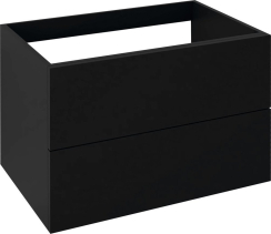 Sapho TREOS skříňka zásuvková 75x53x50, 5cm, černá mat TS075-3535