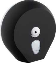 MARPLAST COLORED zásobník na toaletní papír max. Ø 23cm, ABS, Soft Touch, černá mat A75610NE