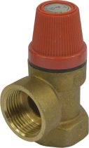 Klum Pojišťovací ventil pro bojler s pevně nastaveným tlakem 2,5 bar, 3/4" PR2414B