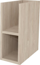 Mereo Aira, koupelnová skříňka 20 cm, spodní,  Multidecor, Light Rock Hickory CN797SLRH1