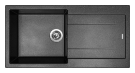 Granitový dřez Sinks AMANDA 990 Metalblack TLAM99050074