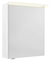 Sapho LINEX galerka s LED osvětlením, 60x70x15cm, levá/pravá, bílá LX060-0030