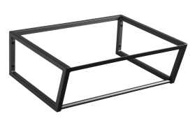 Sapho SKA konzole pod umyvadlo 600x200x460mm, černá mat SKA201