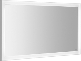Sapho FLUT zrcadlo s LED podsvícením 120x70cm, bílá FT120